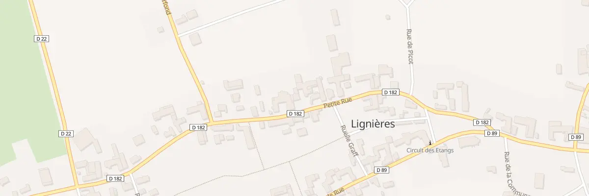 Plan du 20 Ptr Petite Rue à Lignières