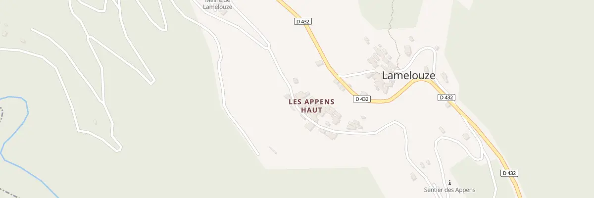 Plan du 5056 Les Appens à Lamelouze