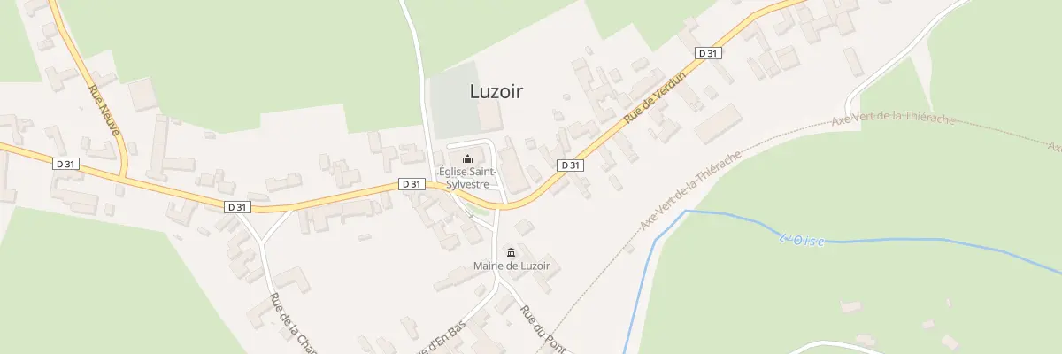 Plan du 1 Rue de Verdun à Luzoir