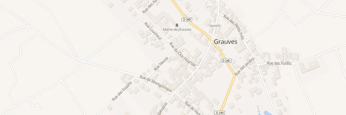 Plan du 4 Rue du Clos Fournier à Grauves