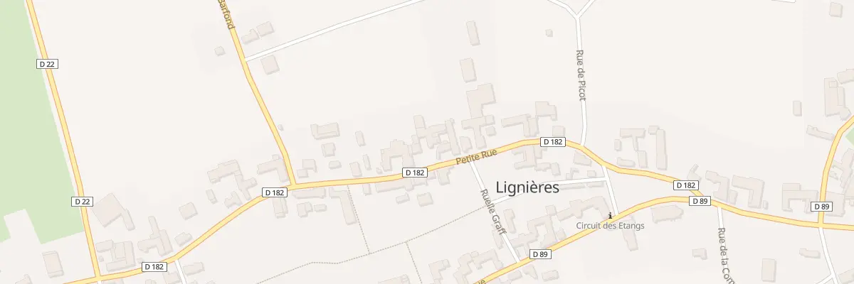 Plan du 18 Ptr Petite Rue à Lignières