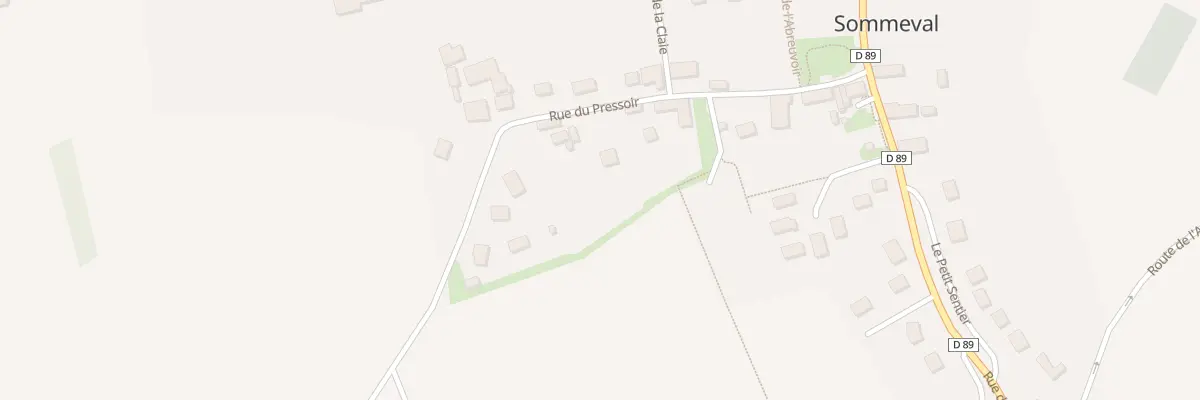 Plan du 219 Rue du Pressoir à Sommeval