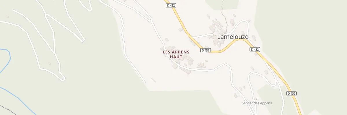 Plan du 5049 Les Appens à Lamelouze