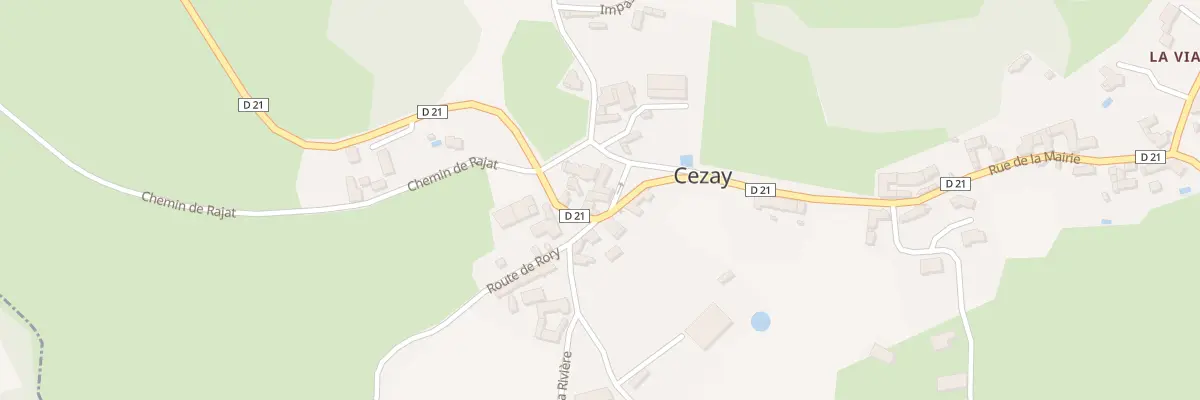 Plan du 26 Rue du Souvenir à Cezay
