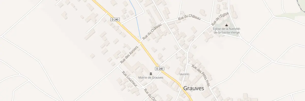 Plan du 8 Rue d’Epernay à Grauves