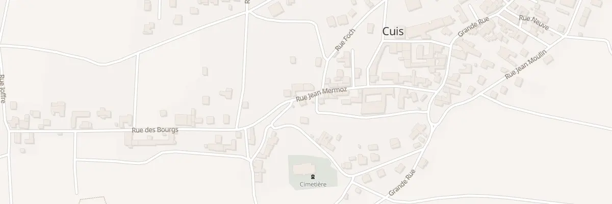 Plan du 17 Rue Jean Mermoz à Cuis
