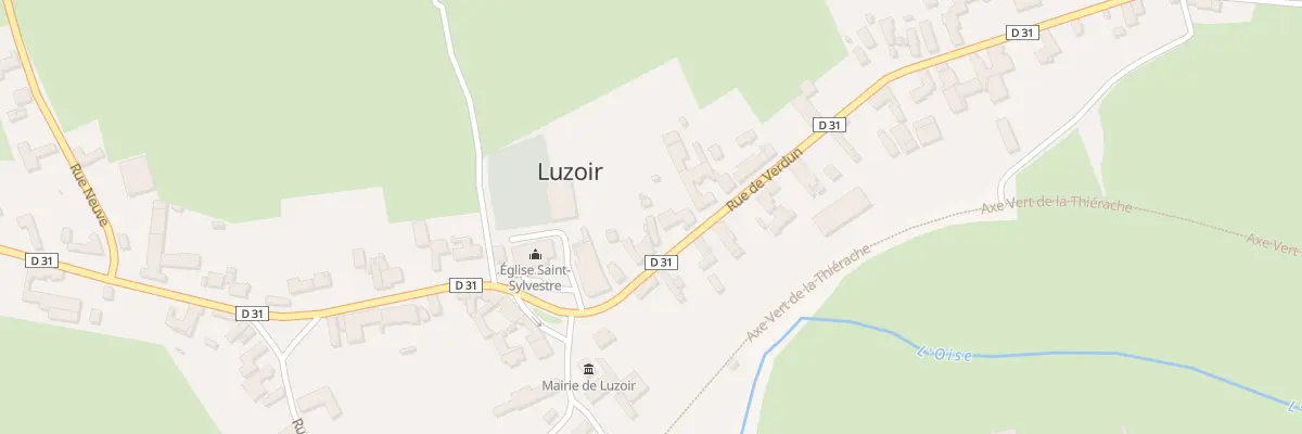 Plan du 9 Rue de Verdun à Luzoir