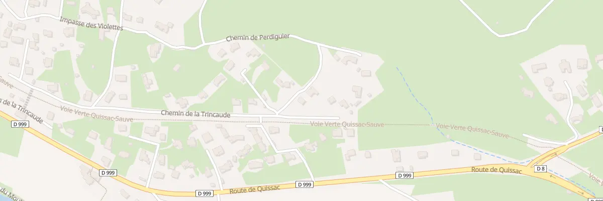 Plan du 29 Che de la Trincaude à Sauve