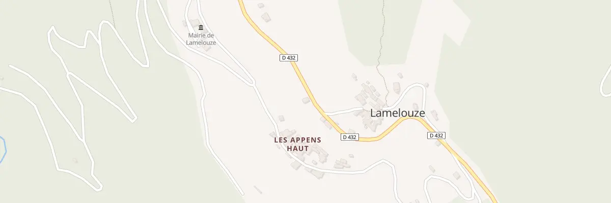 Plan du 5059 Les Appens à Lamelouze