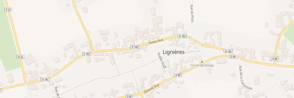 Plan du 9 Ptr Petite Rue à Lignières