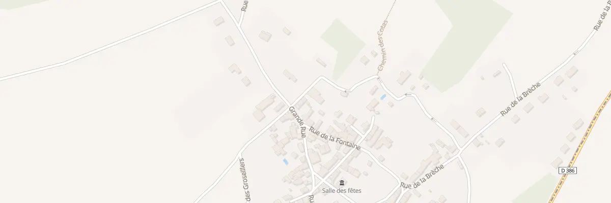 Plan du 33 Rue des Murs à Coutarnoux