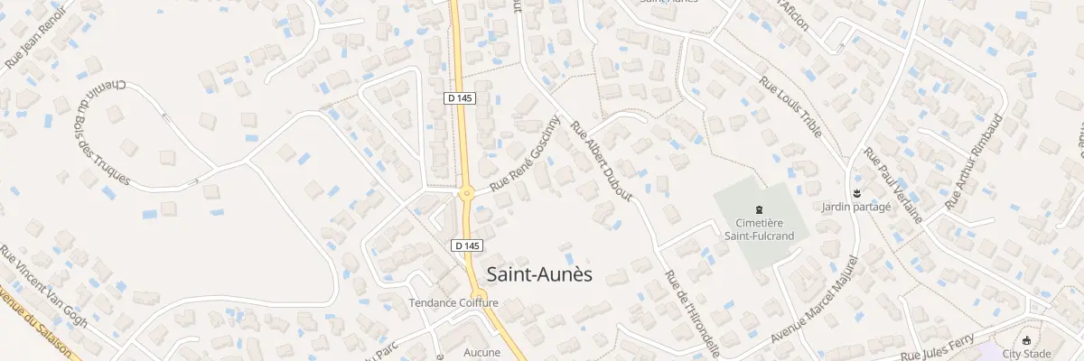 Plan du 7 Rue Rene Goscinny à Saint-Aunès