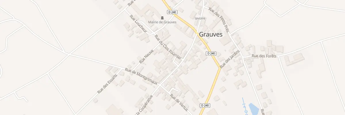 Plan du 11 Gr Grande Rue à Grauves