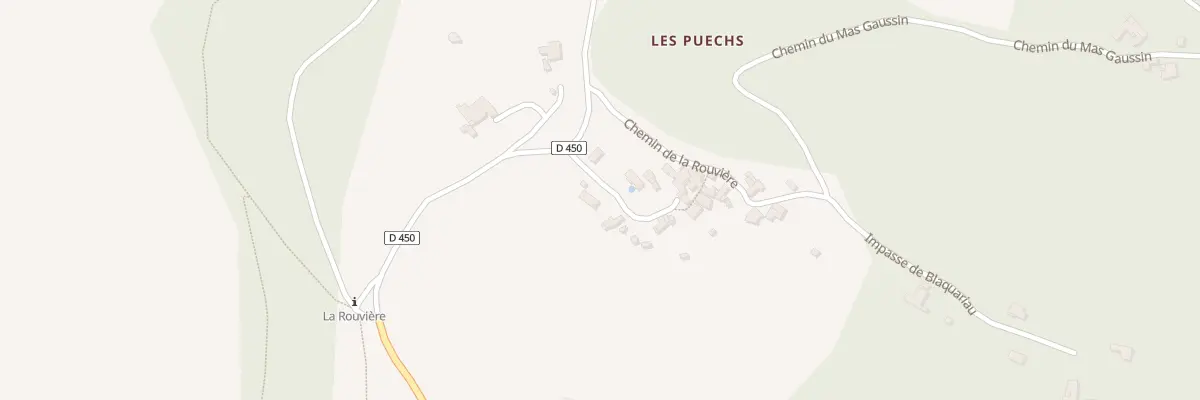 Plan du 52 Imp de la Rouviere Sud à Mialet