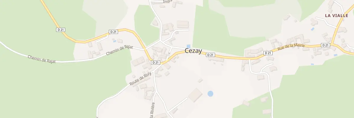 Plan du 465 Rue de la Mairie à Cezay