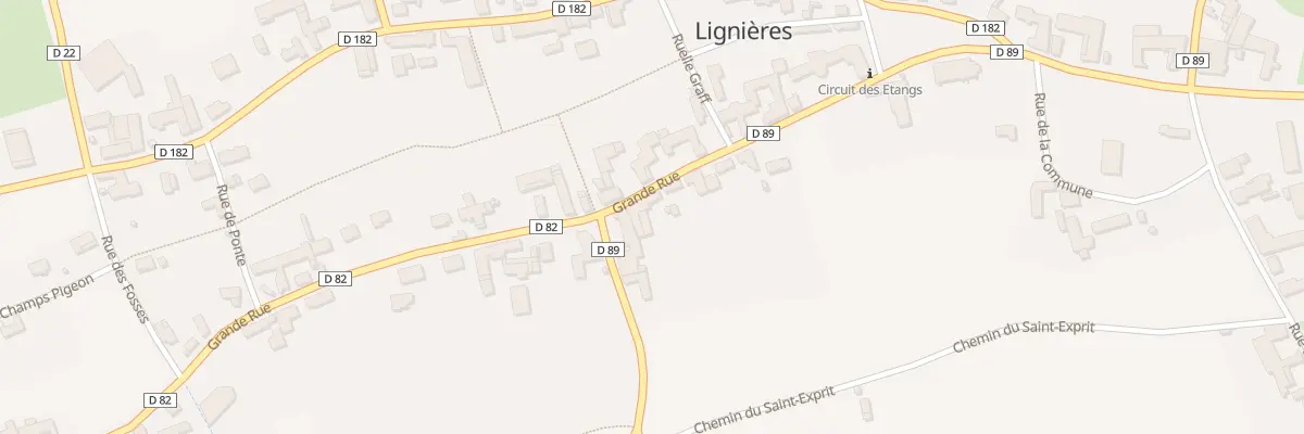Plan du 17 Gr Grande Rue à Lignières