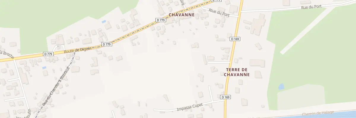 Plan du 102 Rte de Digoin à Chassenard