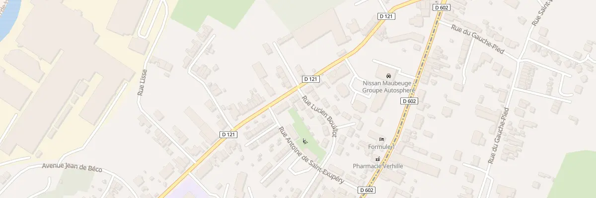 Plan du 39 Rue Jules Gallois à Louvroil