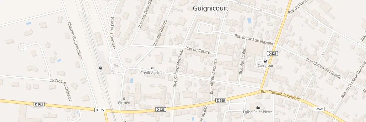 Plan du 2B Rue Richard Mortimer à Villeneuve-sur-Aisne