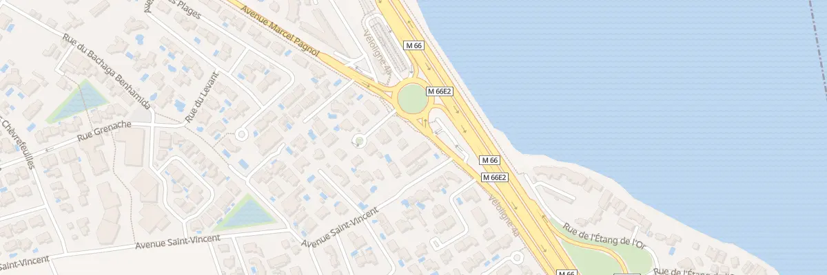 Plan du 1812 Rue Marcel Pagnol à Pérols