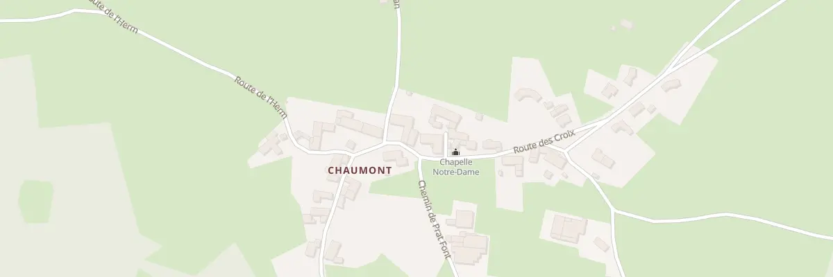 Plan du 5146 Chaumont à Boisset