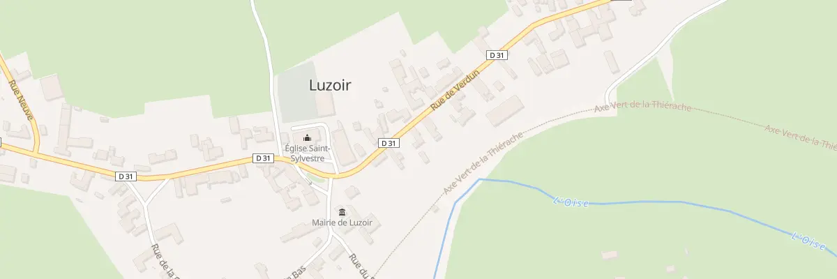 Plan du 6 Rue de Verdun à Luzoir