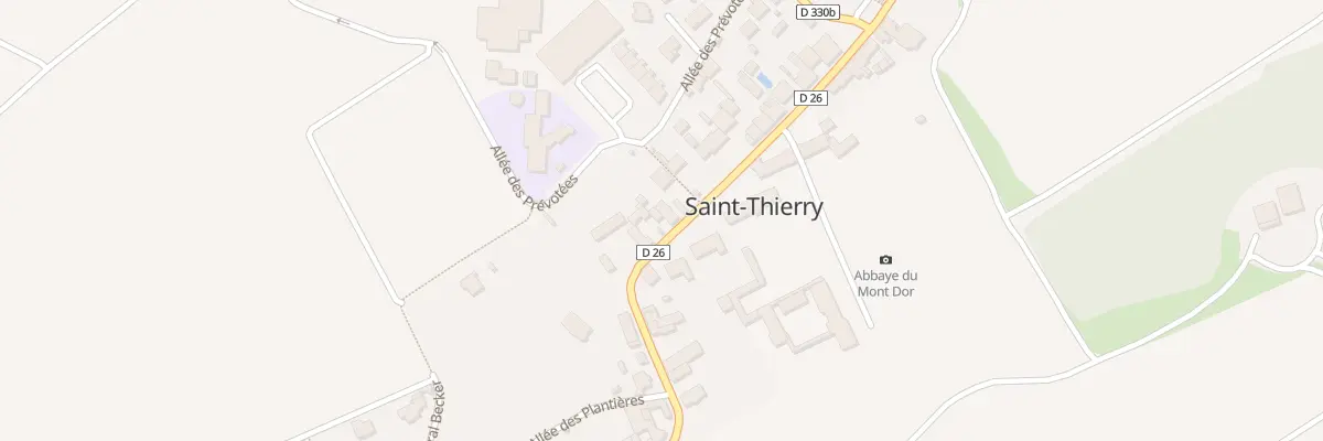 Plan du 5 Rue du Général Leclerc à Saint-Thierry