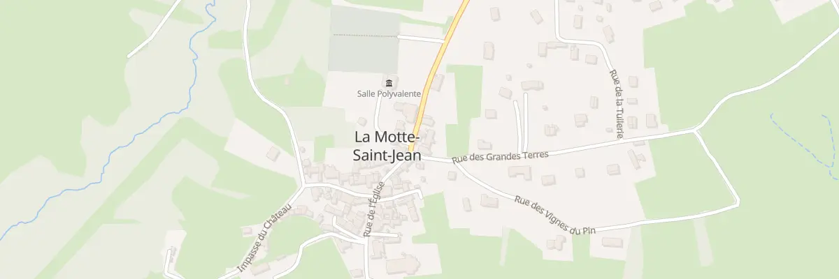 Plan du 1 Rue Grandes Terres à La Motte-Saint-Jean