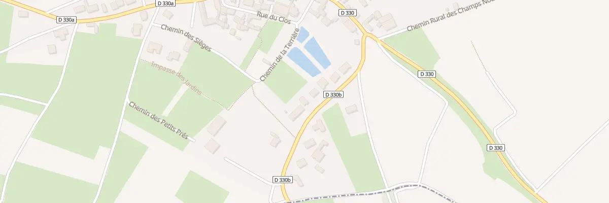 Plan du 9 Rue de Saint Thierry à Thil