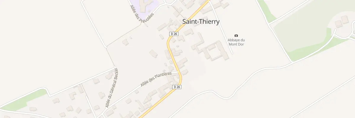 Plan du 3 Rue de la Hache à Saint-Thierry