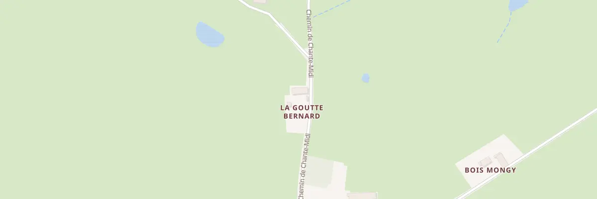 Plan du 805 Che de Chante Midi à Vivans