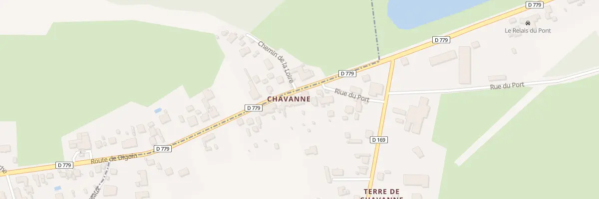 Plan du 110 Rte de Digoin à Chassenard