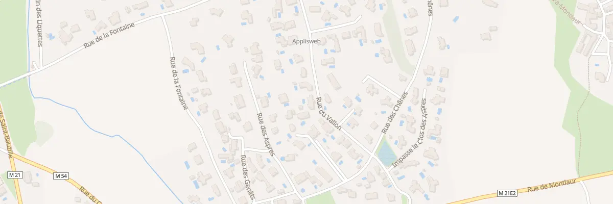 Plan du 18 Rue du Vallon à Montaud