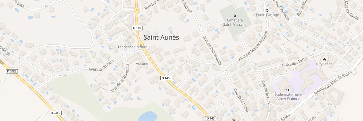 Plan du 2 Pl des Flamants Roses à Saint-Aunès