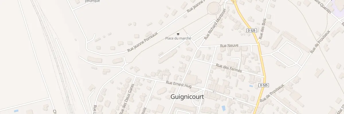 Plan du 23 Rue Richard Mortimer à Villeneuve-sur-Aisne