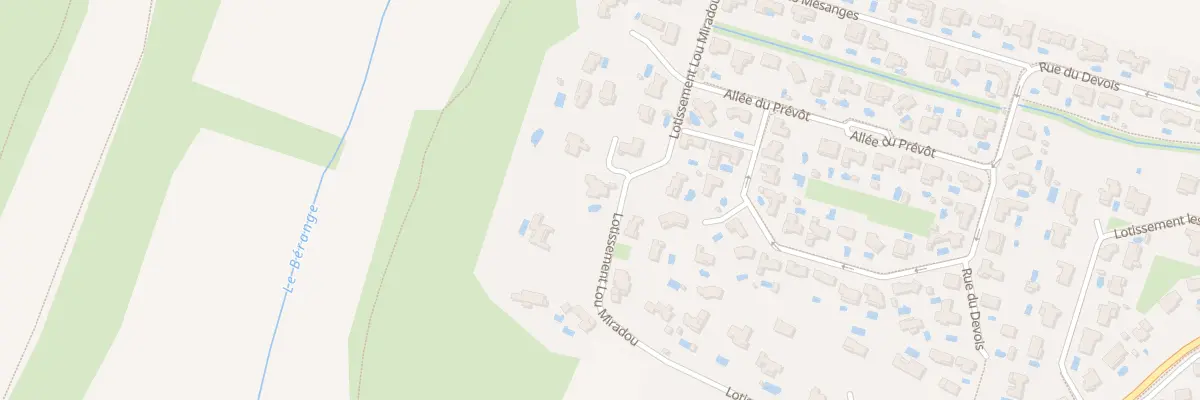 Plan du 5617 Le Devois à Saint-Drézéry