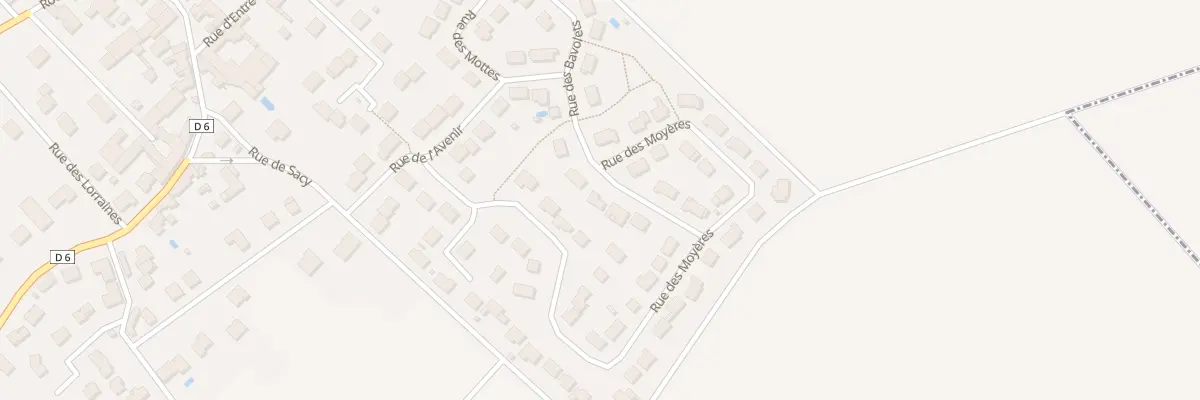 Plan du 12 Rue des Bavolets aux Mesneux