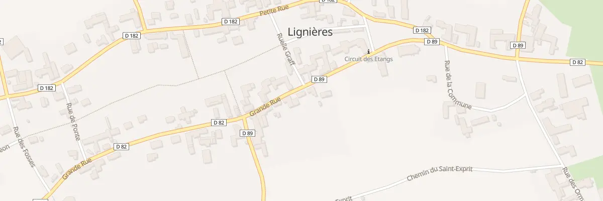 Plan du 13 Gr Grande Rue à Lignières