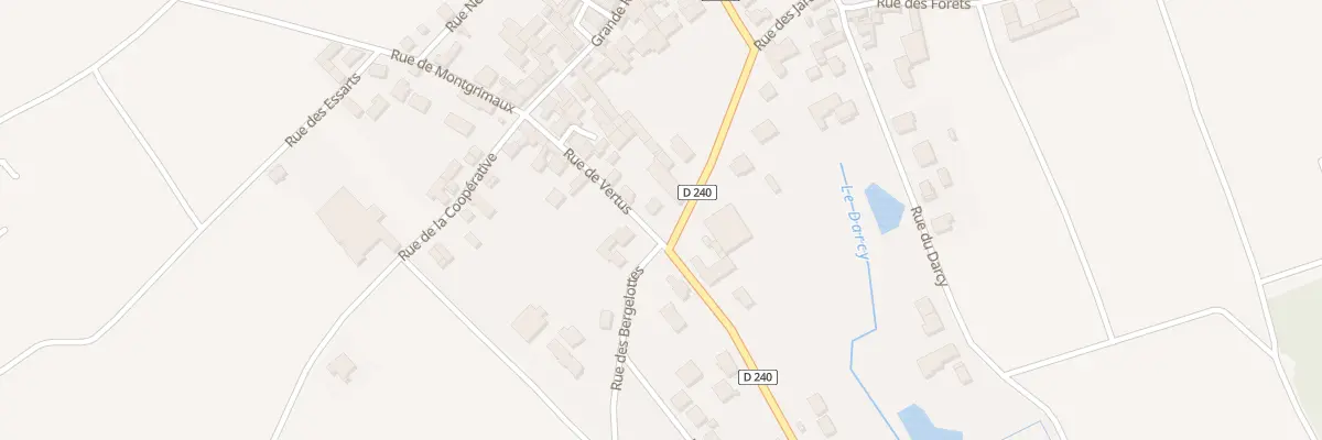 Plan du 8 Rue de Vertus à Grauves