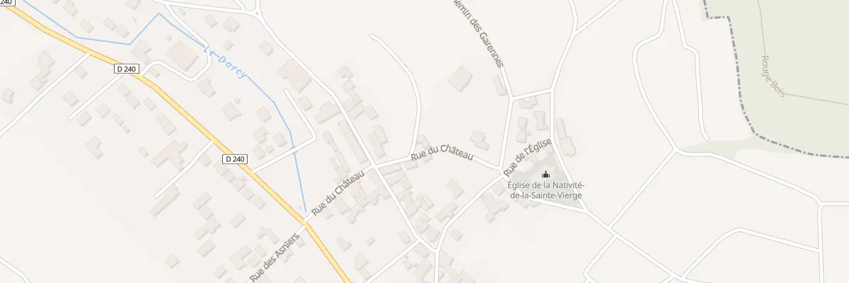 Plan du 3 Rue du Château à Grauves