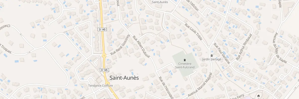 Plan du 1 Rue Dubout Albert à Saint-Aunès