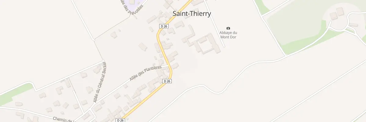 Plan du 7 Rue de la Hache à Saint-Thierry