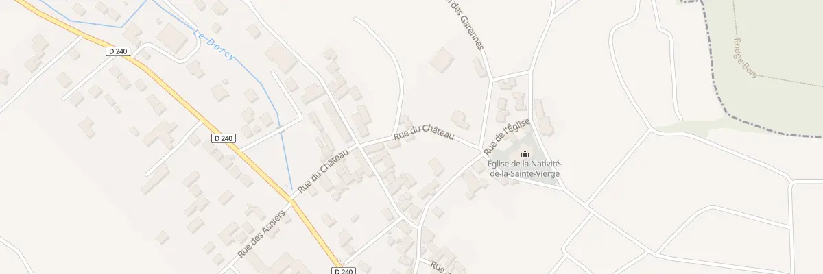 Plan du 12 Rue du Château à Grauves