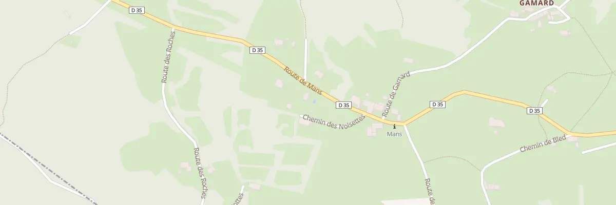 Plan du 244 Rte de Mans à Roche-en-Régnier