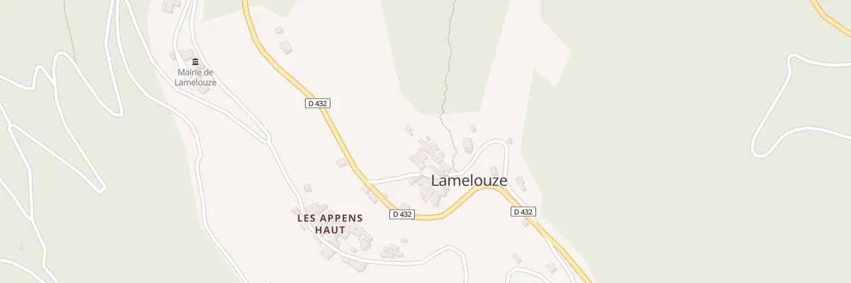 Plan du 5037 Les Appens à Lamelouze