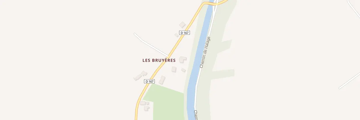 Plan du 3 Rte de Saint-léger à Chassenard