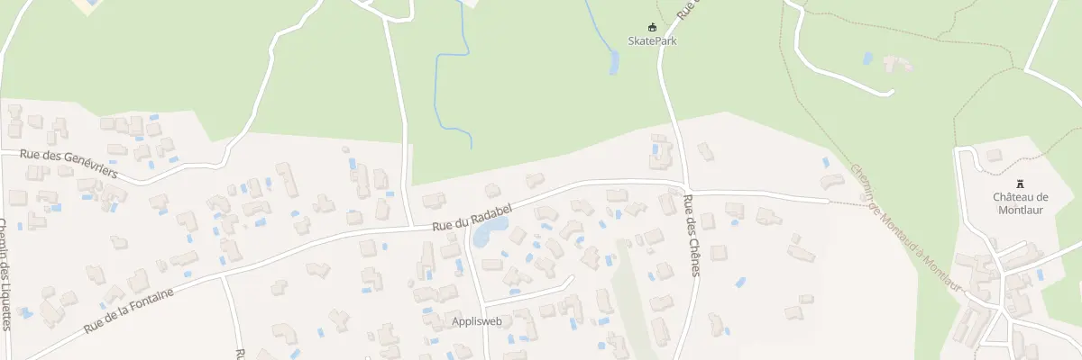 Plan du 35 Rue du Radabel à Montaud