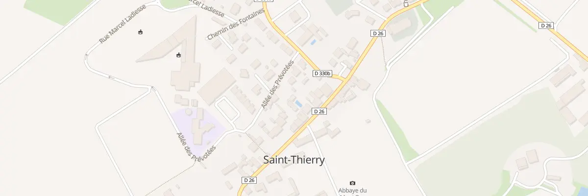 Plan du 25 Rue du Général Leclerc à Saint-Thierry