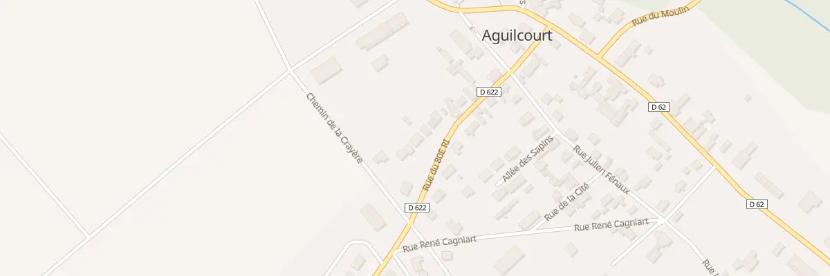 Plan du 12 Rue du 80e Ri à Aguilcourt