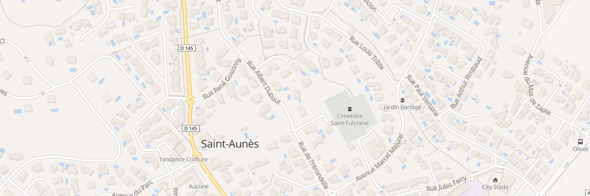 Plan du 1 Pl de la Colombe à Saint-Aunès